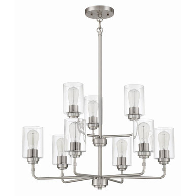 Stowe 9 Light Large Chandelier by Craftmade - 56029
