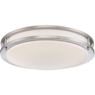Warden 13W 1 LED 14 Inch Wide Flush Mount by Eurofase - 30124