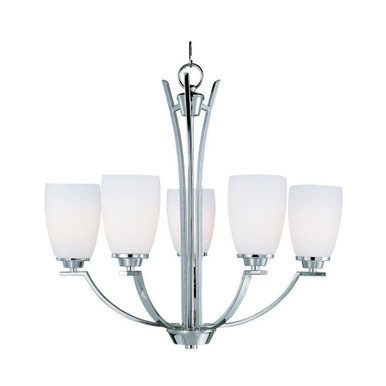 Rocco 5 Light Medium Chandelier by Maxim - 20025SWPC