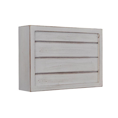 Designer 6.25 Inch Shiplap Design Chime by Craftmade - CH1305-WW