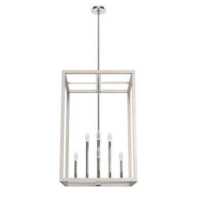 Squire Manor 4 Light Large Pendant 33 Inch Tall by Hunter Fans - 19109