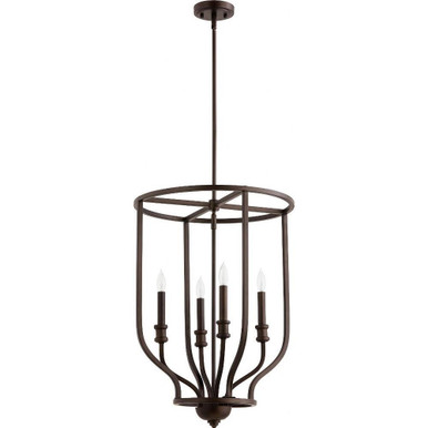Richmond 4 Light Large Entry Pendant by Quorum - 6711-4