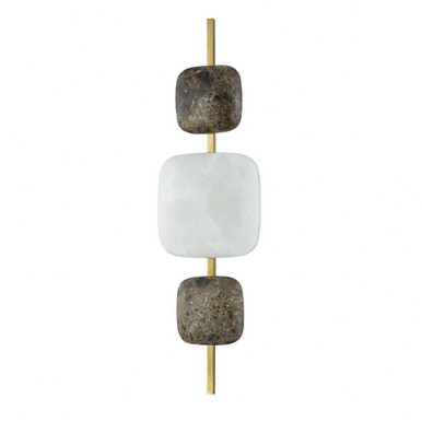 Salisbury 16W 1 LED Wall Sconce 33.5 Inch Tall and 9.5 Inch Wide by Corbett - 503-01-VB