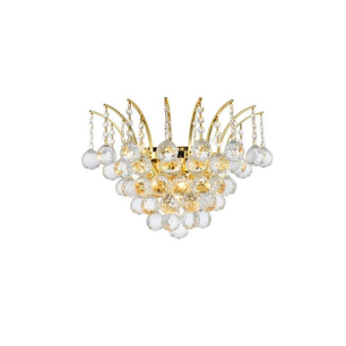 Victoria 3 Light Wall Sconce by Elegant - V8031W16