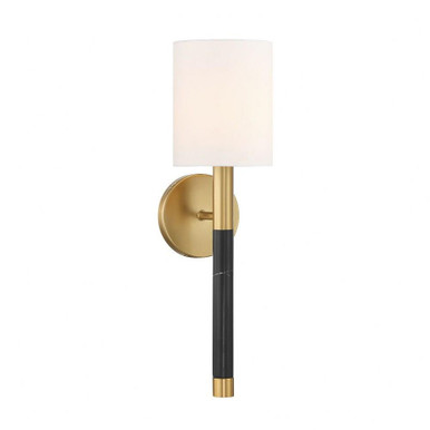 Conrad 1 Light Wall Sconce 20 Inch Tall and 5.75 Inch Length By Savoy House - 9-4607-1-322