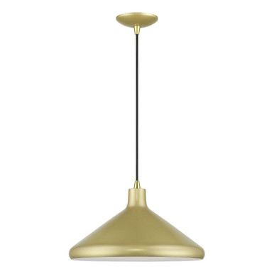 Geneva 1 Light Medium Pendant by Livex - 41179P