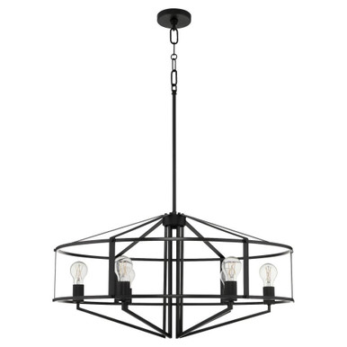 Tobin 6 Light Pendant 16.5 Inch Tall and 32 Inch Wide by Quorum - 8373-6-59