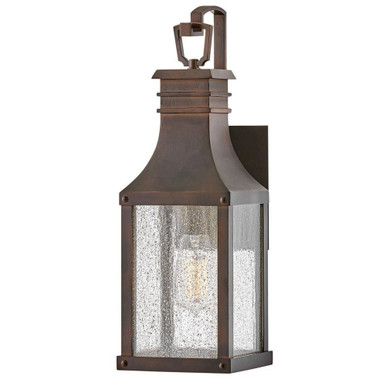 Beacon Hill One Light Outdoor Wall Lantern by Hinkley - 17460BLC