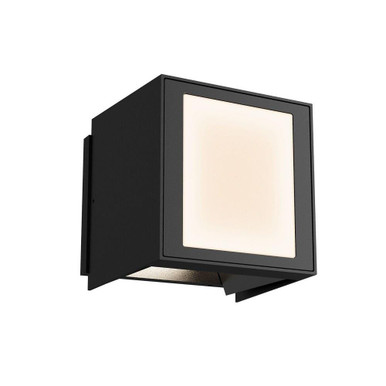 Fairfax 12W LED Light Outdoor Wall Lantern 5.75 Inch Tall by Kuzco - EW36406-BK