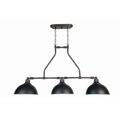 Timarron Three Light Island by Craftmade - 35973-ABZ