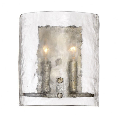 Fortress 2 Light Candle Style Wall Sconce by Quoizel - FTS8802MM