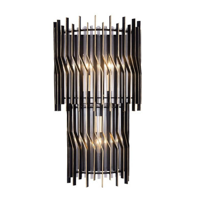 Park Row 3 Light Wall Sconce 20 Inch Tall and 11 Inch Wide By Varaluz - 393W03MBFG