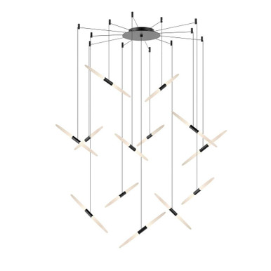 Ballet 715W 13 LED Swag Chandelier 3.25 Inch X 27.25 Inch by Sonneman - 2895-J20