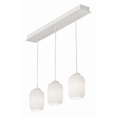 Callie 3 Light Mini Pendant by AFX - calp05whlnr3