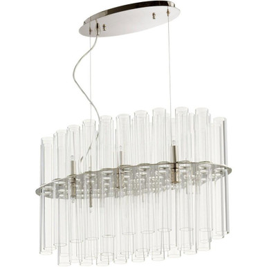 Beaker 12 Light Medium Pendant by Cyan - 09671