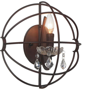 Campechia 1 Light Wall Sconce by CWI - 5465W12DB-1