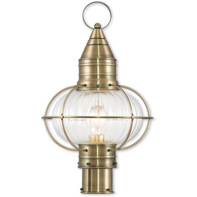 Newburyport 1 Light Outdoor Wall Lantern 20.75 Inch Tall by Livex - 27004-07