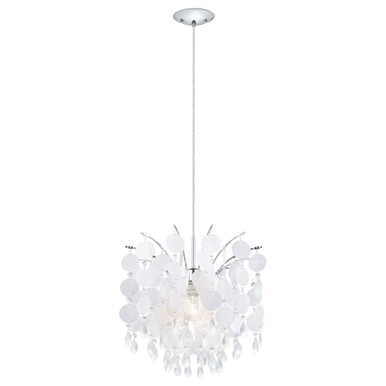 Fedra 1 Light Medium Pendant by Eglo - 91046A