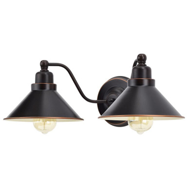 Bridgeview 2 Light Outdoor Wall Mount by Nuvo - 60/1711