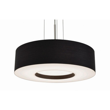 Montclair 35W 1 LED Large Pendant by AFX - mcp1932lajudsn-bk