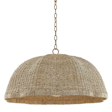 Jack 1 Light Pendant 18 Inch Tall and 36 Inch Wide by Troy - F6136-PBR