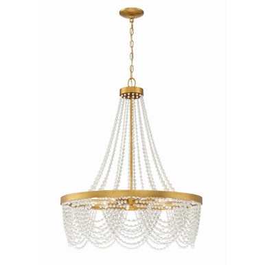 Fiona 4 Light Large Chandelier by Crystorama - FIO-A9104