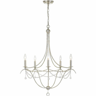 Metro II 5 Light Large Chandelier by Crystorama - 425