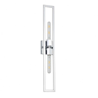 Wisteria 2 Light Wall Sconce 29 Inch Tall by Dainolite - WTS-292W