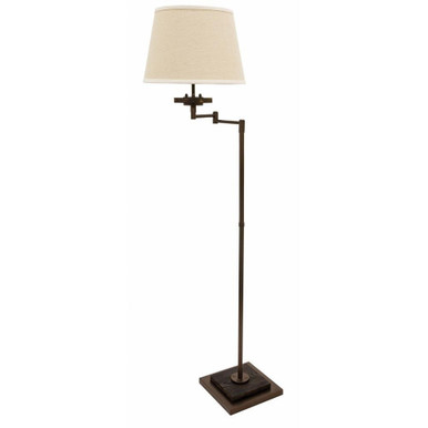 Farmhouse 1 Light Swing Arm Floor Lamp 60 x 15 Inches by House of Troy - FH301-CHB