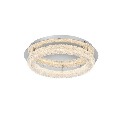 Bowen 56W 1 LED 22 Inch Wide Flush Mount by Elegant - 3800F22C