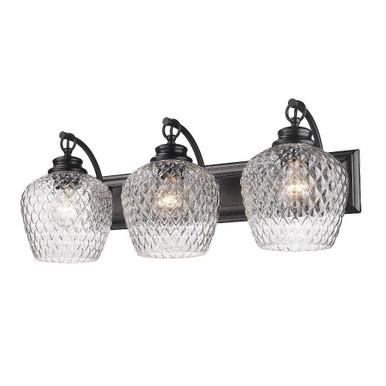 Adeline 3 Light Vanity Light by Golden - 1088-BA3