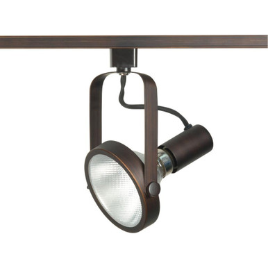 One Light Gimbal Ring Track Head 5 In Wide by 6.25 In High by Nuvo TH349 - TH349