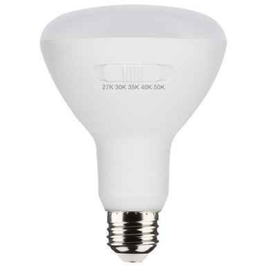 8.5W BR30 CCT Selectable LED Medium Base Lamp (Pack of 6) by Satco - S11780
