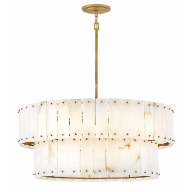 Simone 8 Light Oversized Chandelier by Fredrick Ramond - FR47754BNG