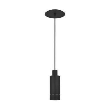 Sottile 10.8W 1 LED Mini Pendant 9 Inch Tall by Visual Comfort Modern - 700TDSOT9B-LED927