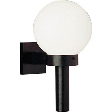 Acrylic Globe 1 Light Outdoor Wall Lantern by Progress - P5626-60