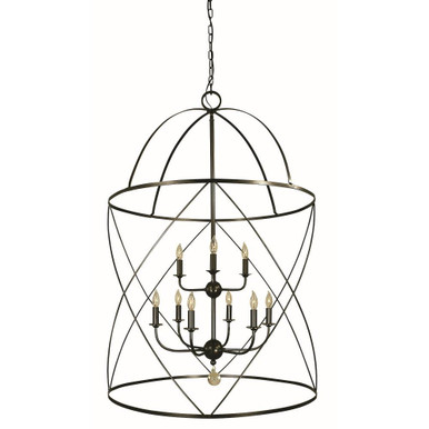 Nantucket 6 Light Large Chandelier by Framburg - 4419MB