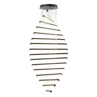 Hover 160W 16 LED Large Pendant by ET2 - E21379-BK