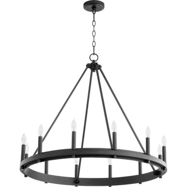 Aura 12 Light Large Chandelier by Quorum - 611-12-69