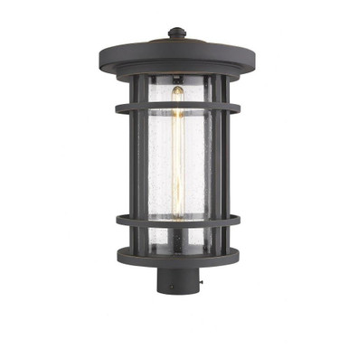 Jordan 1 Light Outdoor Post Mount Lantern 14.25 x 109.5 Inches by Z-Lite - 570PHXL-ORB