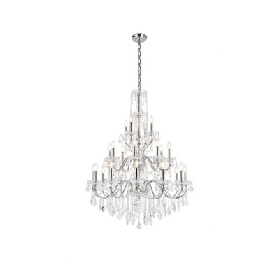 St. Francis 24 Light Oversized Chandelier by Elegant V201536 - V201536