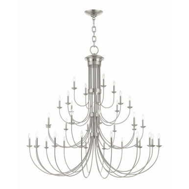 Estate 38 Light Oversized Chandelier by Livex - 42689
