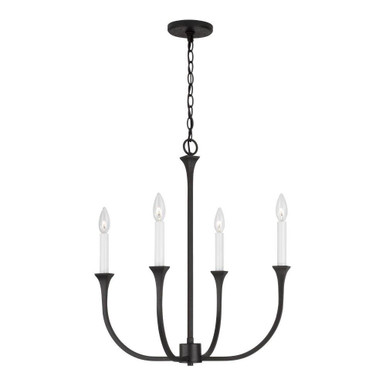 Decklan 4 Light Medium Chandelier by Capital - 452341BI