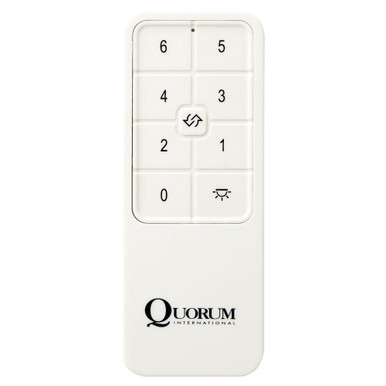 Accessory Wall Control for DC Motor Pull Chain Fan by Quorum - 7-1306-6