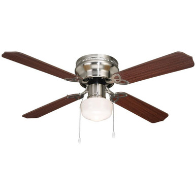 Neptune 4 Blade Ceiling Fan with Light Kit 42 Inches Wide by Canarm Inc - CF42NEP4BN