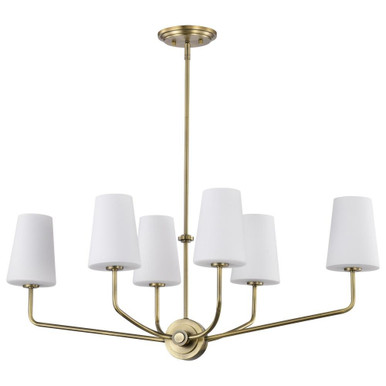 Cordello 6 Light Oversized Island by Nuvo - 60/7886