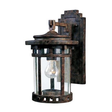 Santa Barbara Vx 1 Light Outdoor Wall Lantern by Maxim - 40033CDSE