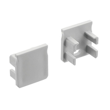 Ils Te Series Deep Well Sf End Cap (5 Pair) by Kichler 1tee1dwsfssil - 1tee1dwsfssil