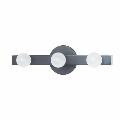 Raleigh 75W 3 LED Bath Vanity 4.75 Inch Tall and 16 Inch Wide by Dainolite - RAL-163W