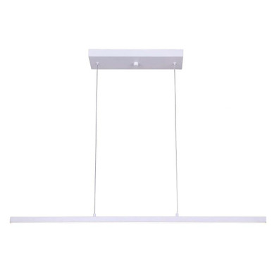 Maxton 1 LED Light Mini Chandelier by Canarm - LCH190A36WH